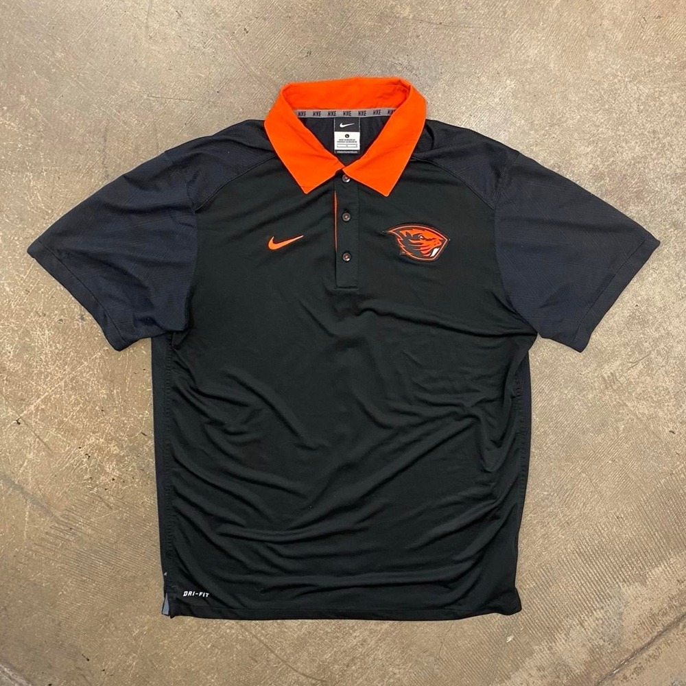 Vintage Nike Oregon State Beavers Golf Polo 2000s Essential Size Large